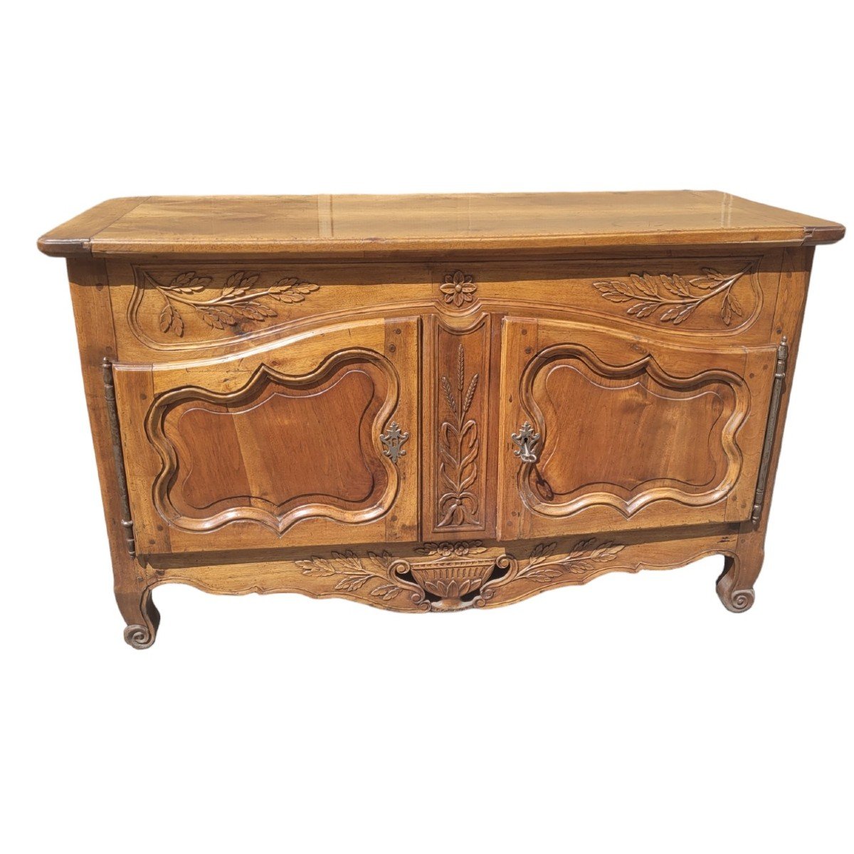 *Offre spéciale*Pétrin Provençal, Noyer Sculpté, Début XIXème Siècle-photo-2