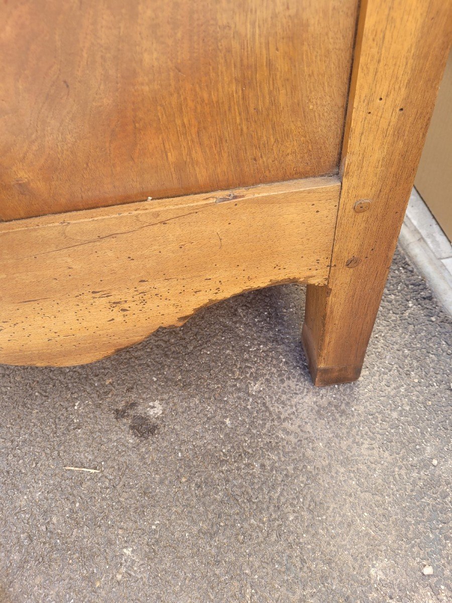 *Offre spéciale*Pétrin Provençal, Noyer Sculpté, Début XIXème Siècle-photo-4