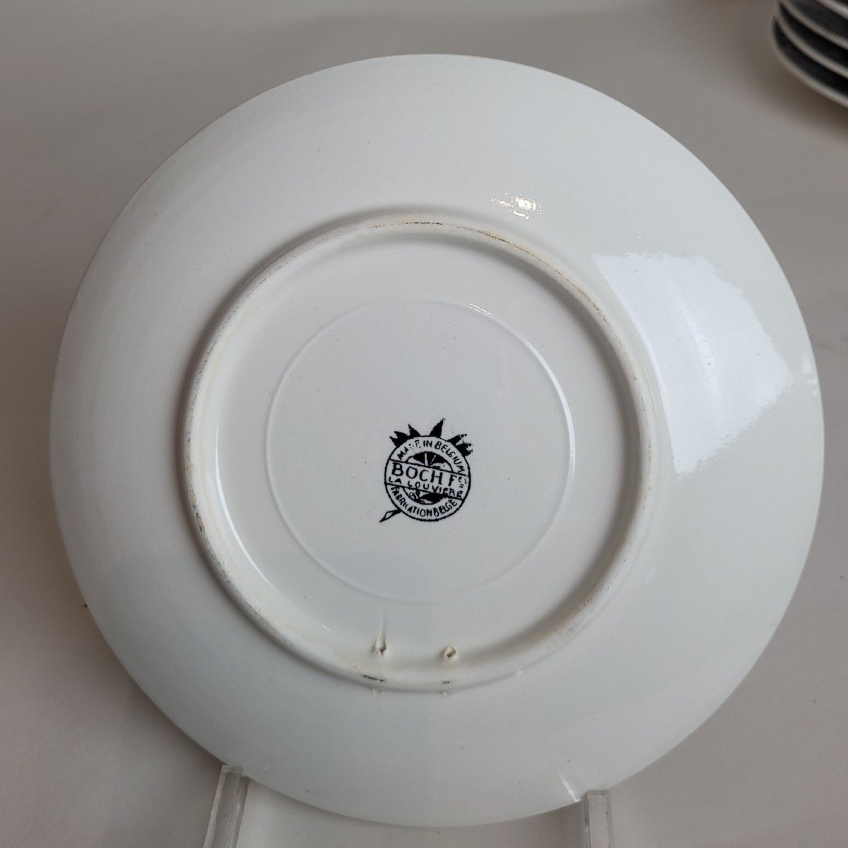 Boch La Louviere, Suite Of 18 Plates, Napoleon Ist Battles, Late 19th Century-photo-7