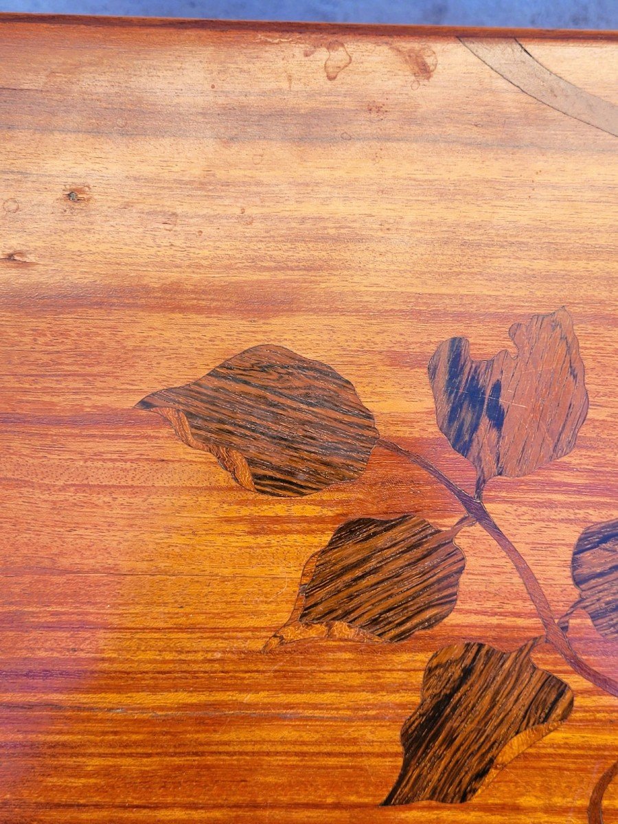 Majorelle, Clematis Tea Table, Art Nouveau, Late 19th Early 20th Century-photo-1
