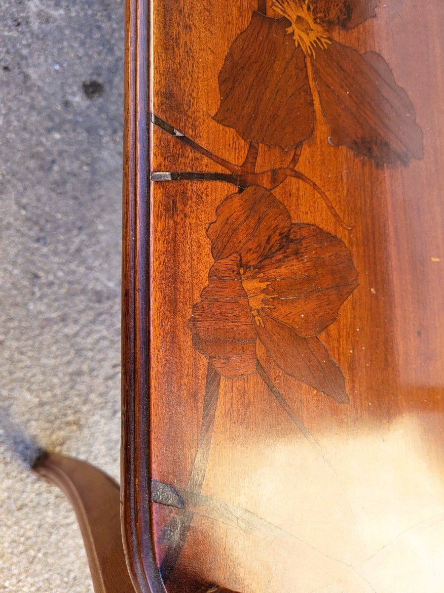 Majorelle, Clematis Tea Table, Art Nouveau, Late 19th Early 20th Century-photo-7