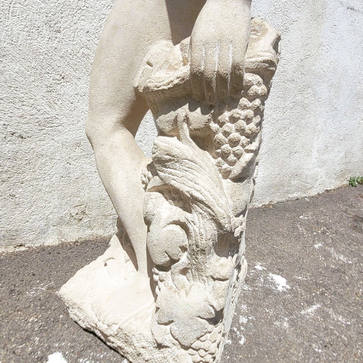 André Deluol, Homme debout, Sculpture en pierre, XXème siècle-photo-4