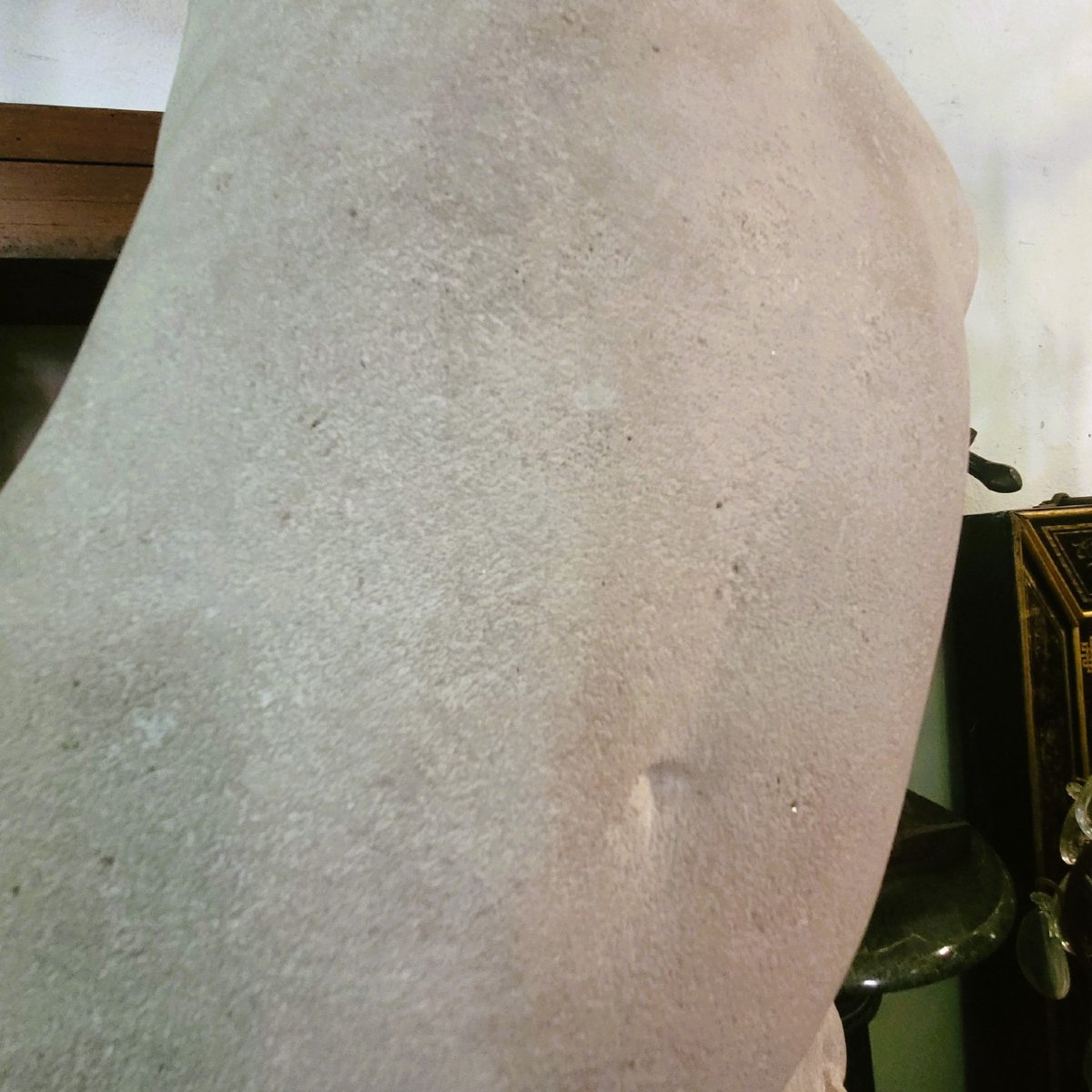 André Deluol, Homme debout, Sculpture en pierre, XXème siècle-photo-7