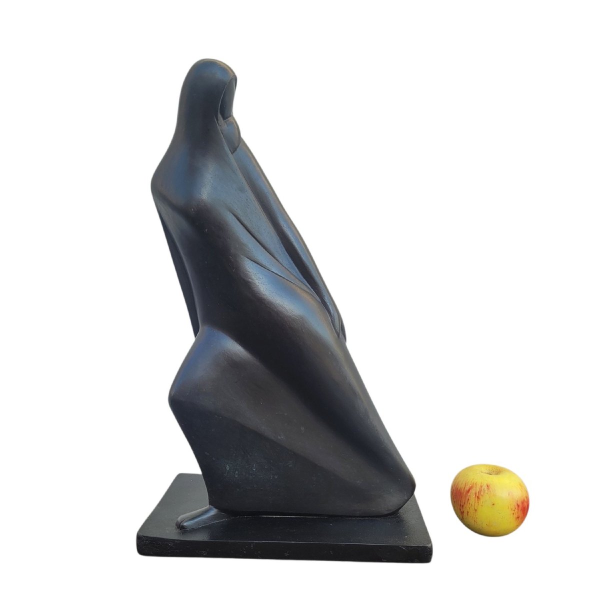M Ziffer, Lot's Wife, Signed Bronze Sculpture, 20th Century-photo-2