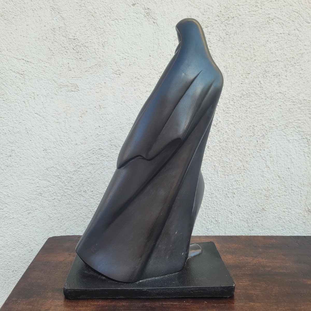 M Ziffer, Lot's Wife, Signed Bronze Sculpture, 20th Century-photo-4