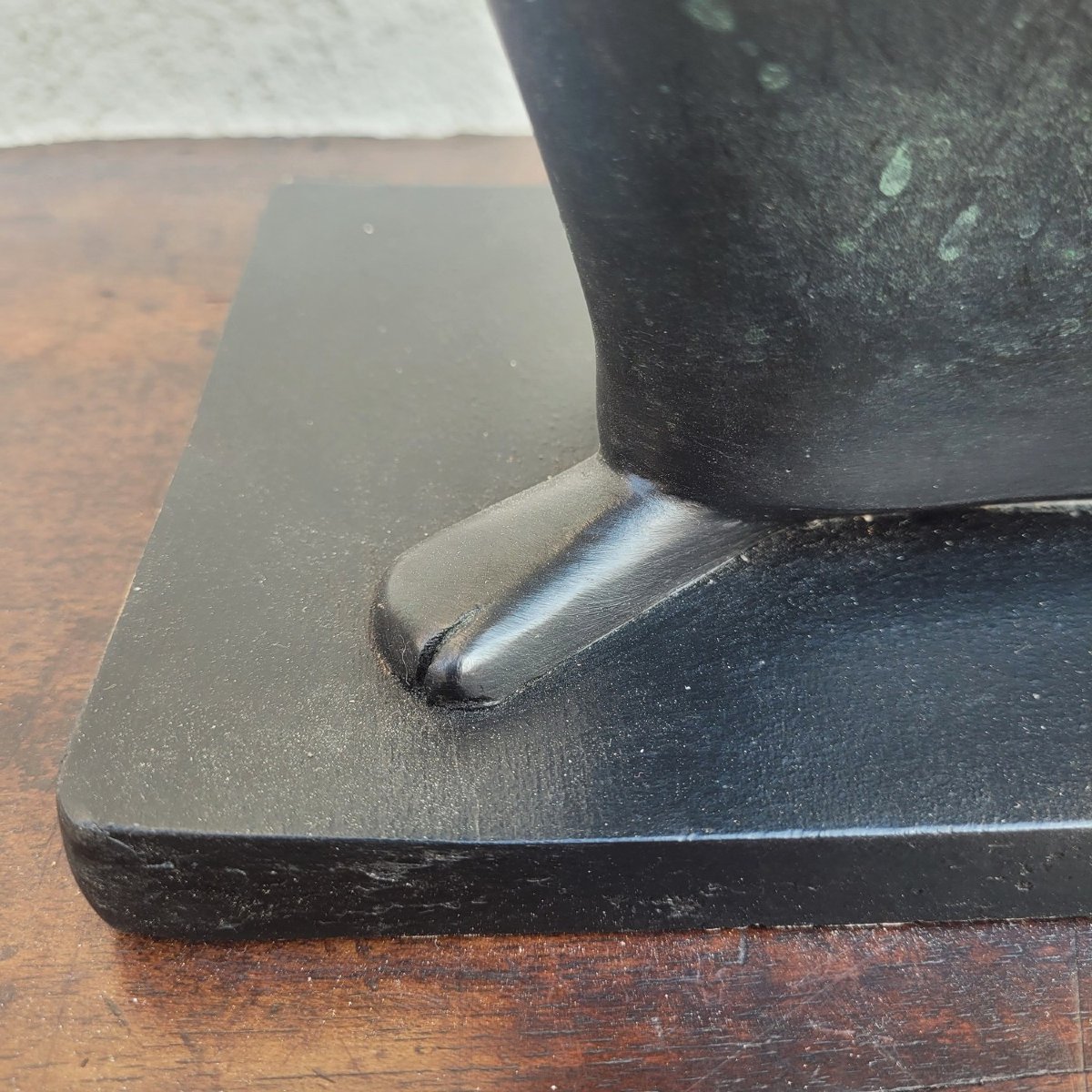 M Ziffer, Lot's Wife, Signed Bronze Sculpture, 20th Century-photo-1