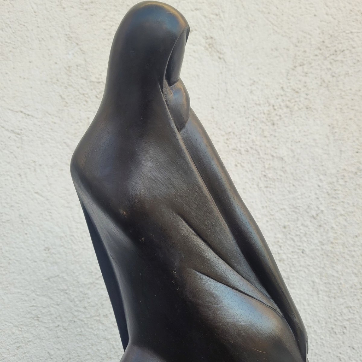 M Ziffer, Lot's Wife, Signed Bronze Sculpture, 20th Century-photo-3