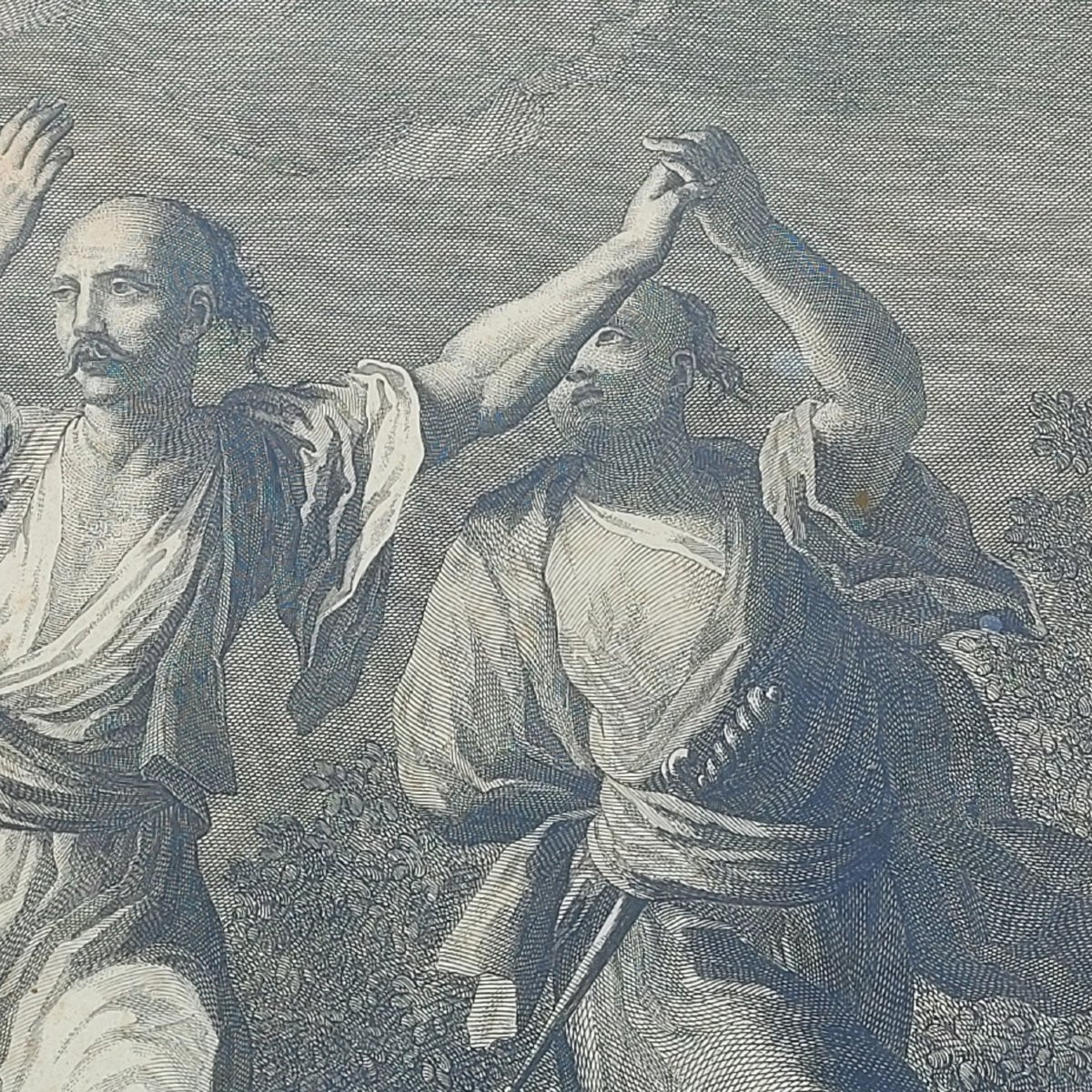 Ap Maggiotto, paire de gravure illustrant Zaïre, XIXème siècle-photo-5