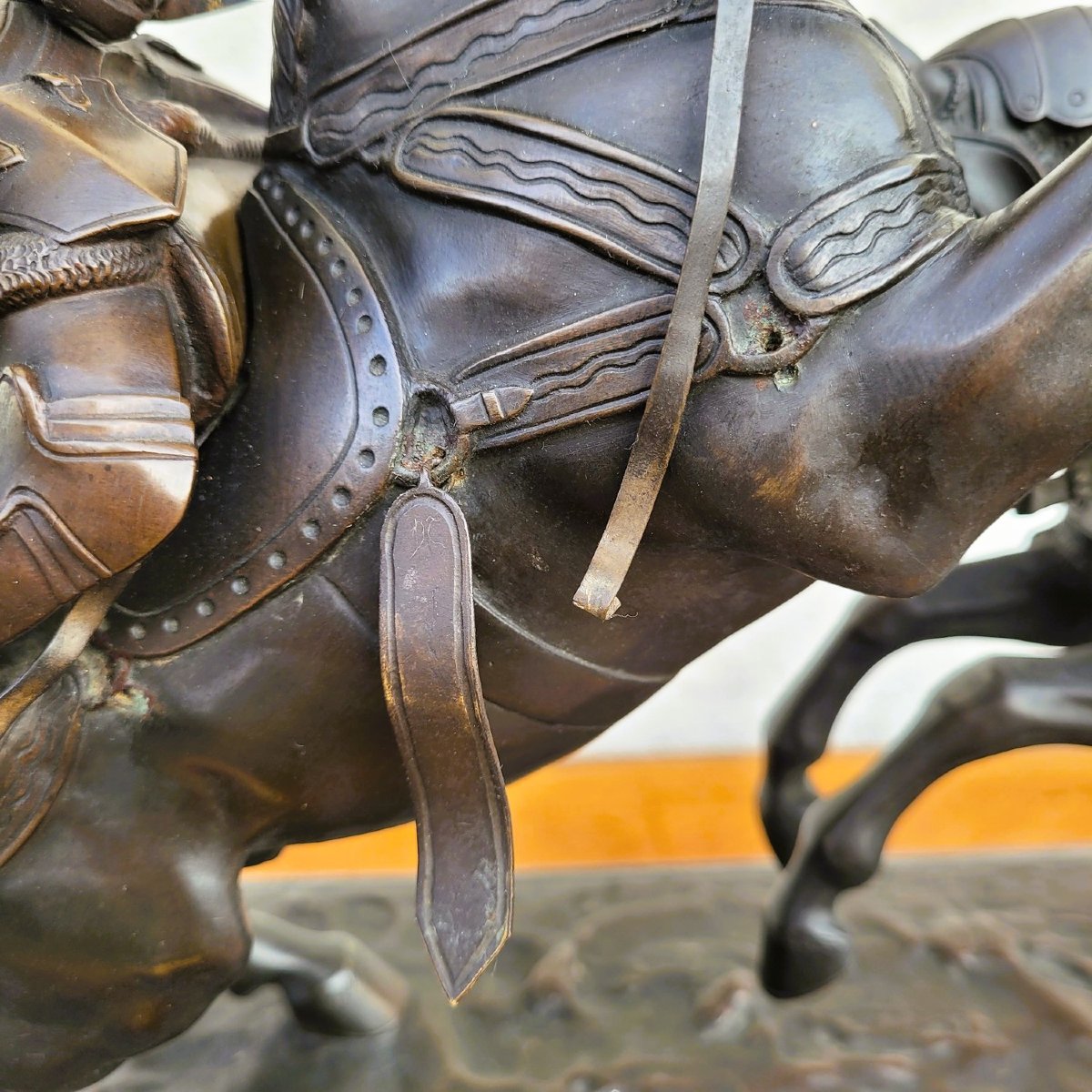 Model Of Nieuwerkerke, Battle Of The Duke Of Clarence, Bronze, Late 19th Century-photo-1