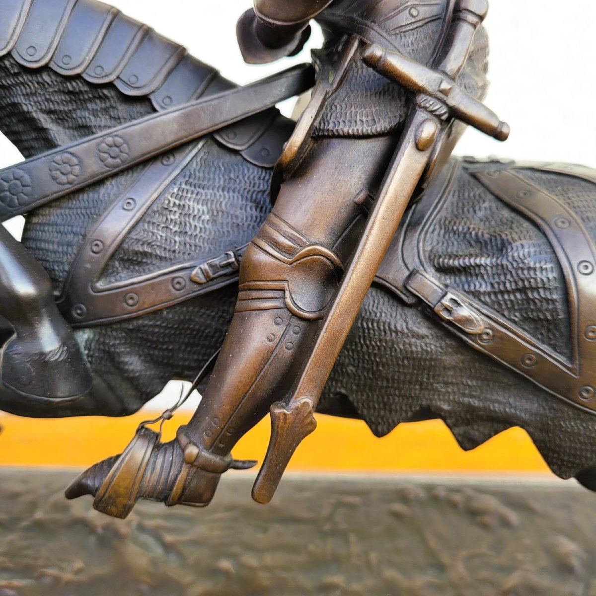 Model Of Nieuwerkerke, Battle Of The Duke Of Clarence, Bronze, Late 19th Century-photo-2