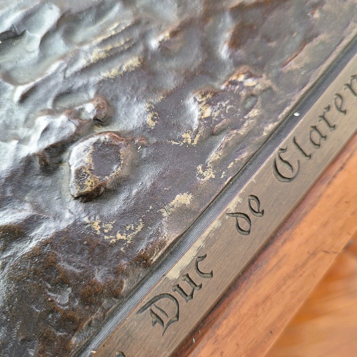 Model Of Nieuwerkerke, Battle Of The Duke Of Clarence, Bronze, Late 19th Century-photo-8