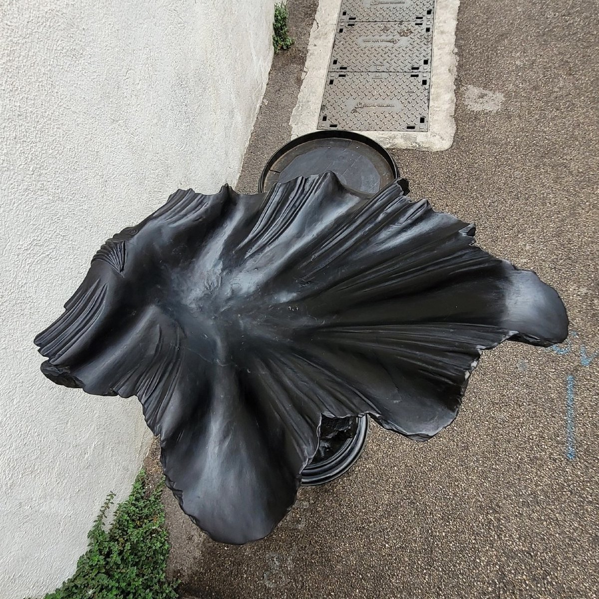 Grande sculpture en bois, Maure au dragon, XIXème siècle-photo-8