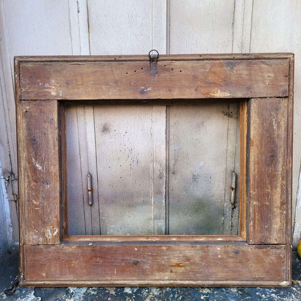 Cadre en bois laqué à la façon du XVIIème, Italie, Fin XIXème/début XXème-photo-7