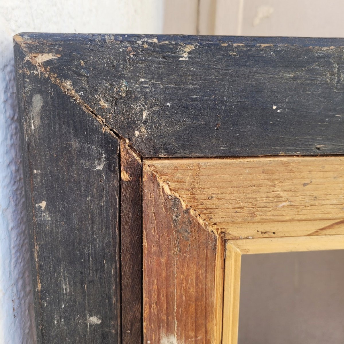 Lacquered Wooden Frame In The Style Of The 17th Century, Italy, Late 19th/early 20th Century-photo-5