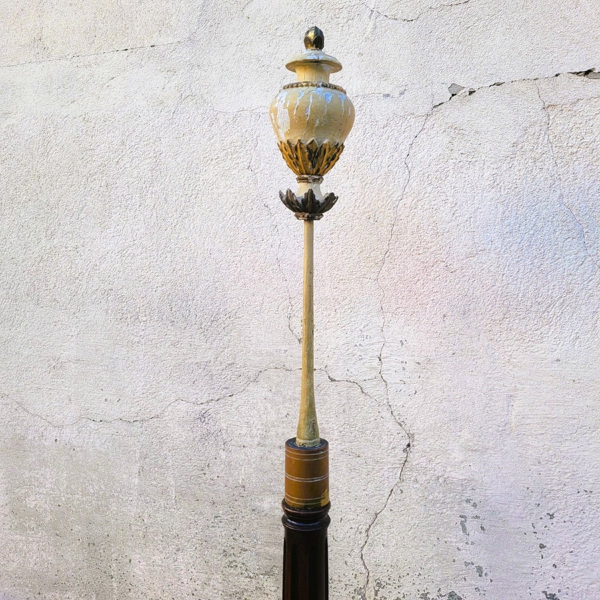 Large Walnut Bed, Early 19th Century-photo-3