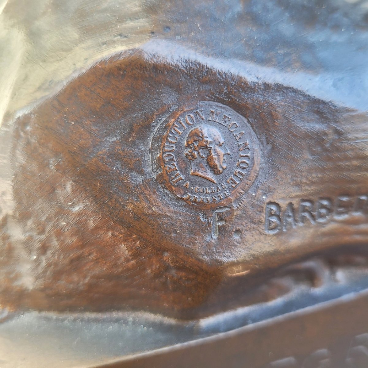 Allegrain - Barbedienne, Venus au Bain, bronze signé, XIXème siècle-photo-2