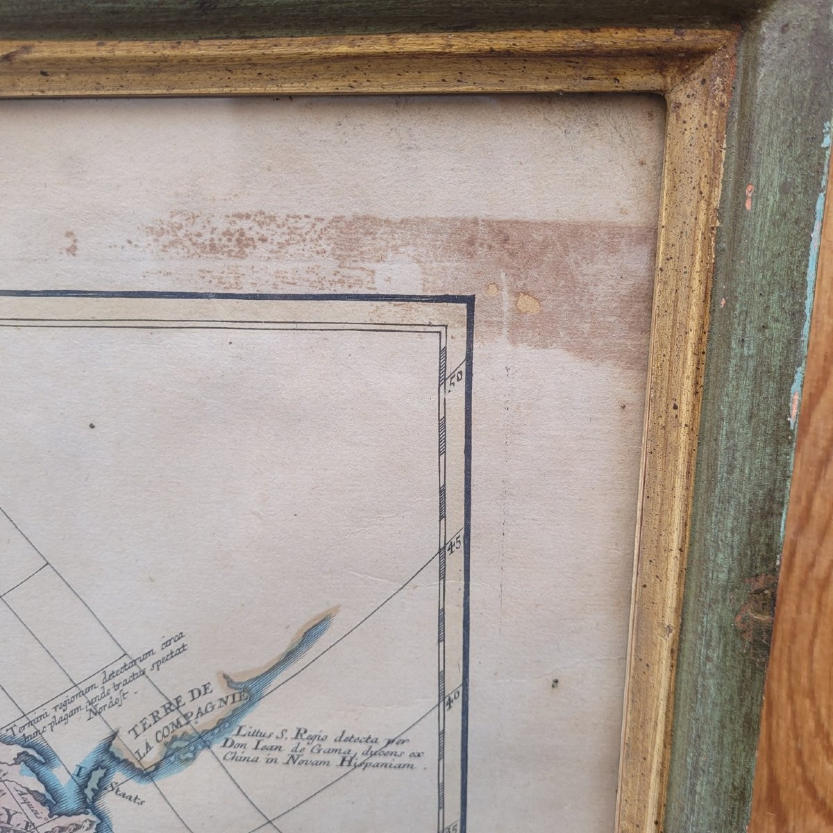 G De l'Isle- Ieremiah Wolff- 6 Engravings On The Continents, 18th Century-photo-3