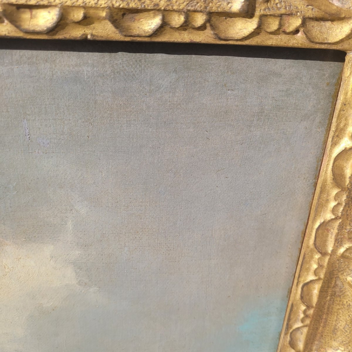 Oil On Canvas, 152 X 88 Cm, Putti Playing With Birds, Early 19th Century-photo-6