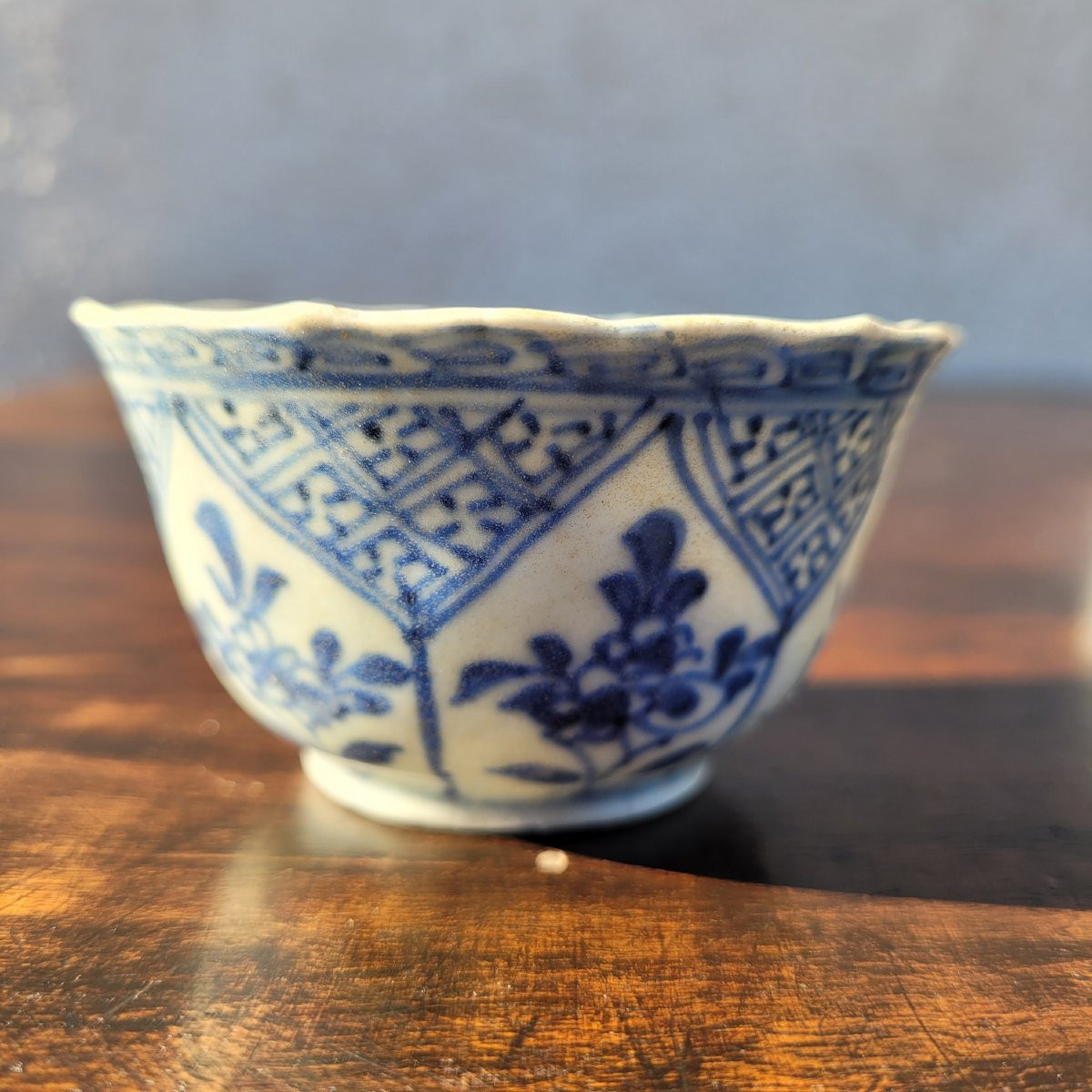 Ca Mau Binh Thuan, Suite de 8 bols en porcelaine, début XVIIIème siècle-photo-5