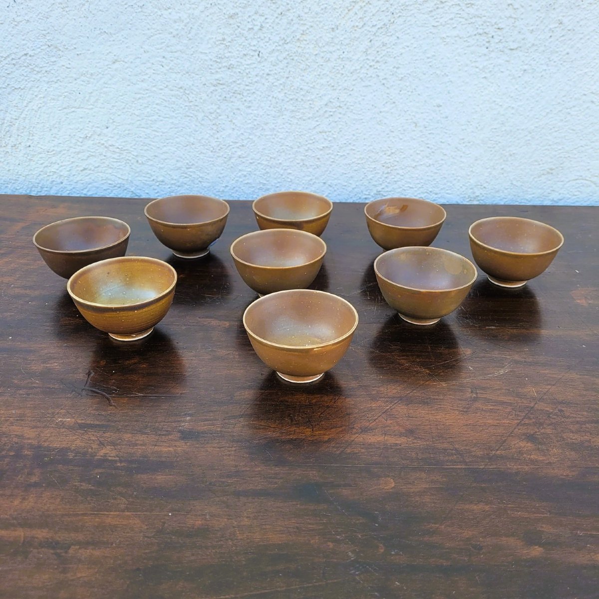 Ca Mau Binh Thuan, Suite de 8 bols en porcelaine, début XVIIIème siècle-photo-2