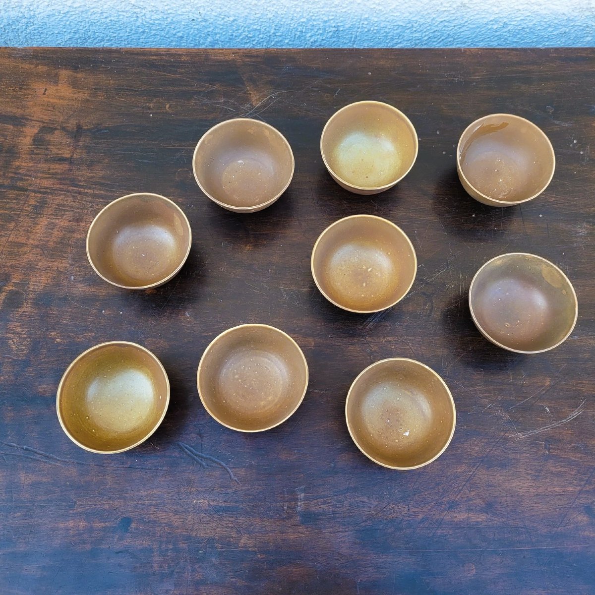 Ca Mau Binh Thuan, Suite de 8 bols en porcelaine, début XVIIIème siècle-photo-1