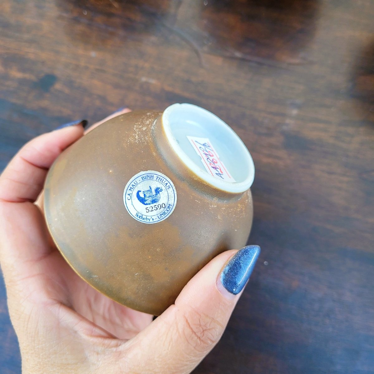 Ca Mau Binh Thuan, Suite de 8 bols en porcelaine, début XVIIIème siècle-photo-3