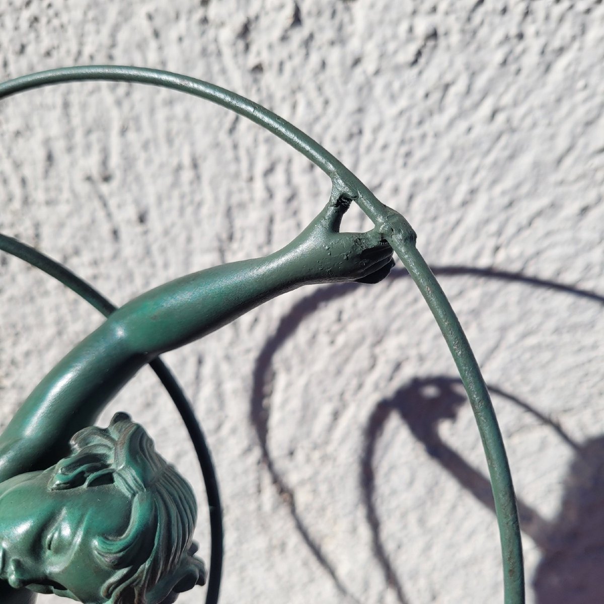 Illusion, Sculpture After Fayral - Max Le Verrier, Art Deco, 20th Century-photo-4