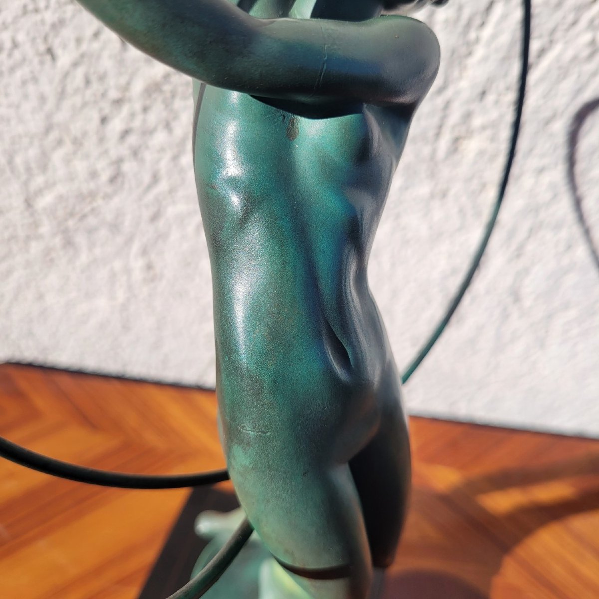 Illusion, Sculpture After Fayral - Max Le Verrier, Art Deco, 20th Century-photo-5