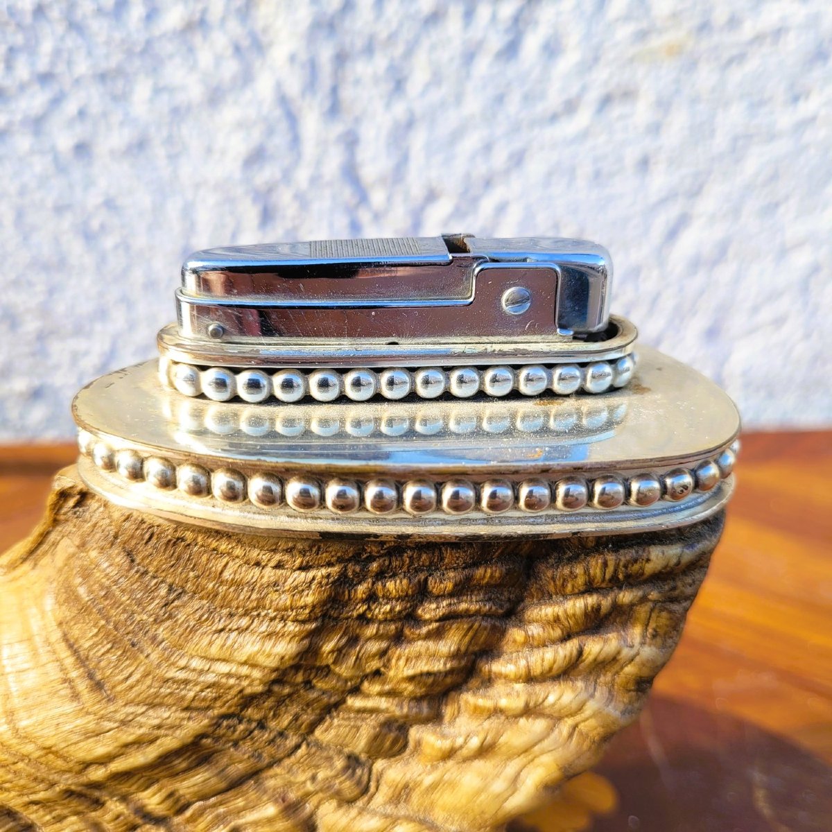 Gucci, ensemble d'objets en corne, XXème siècle-photo-3