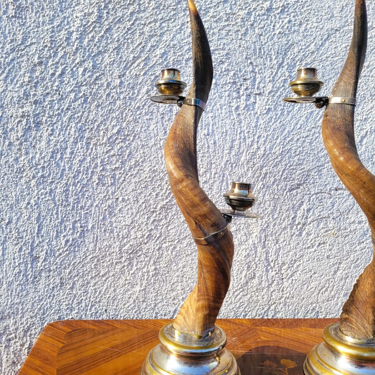 Gucci, ensemble d'objets en corne, XXème siècle-photo-3