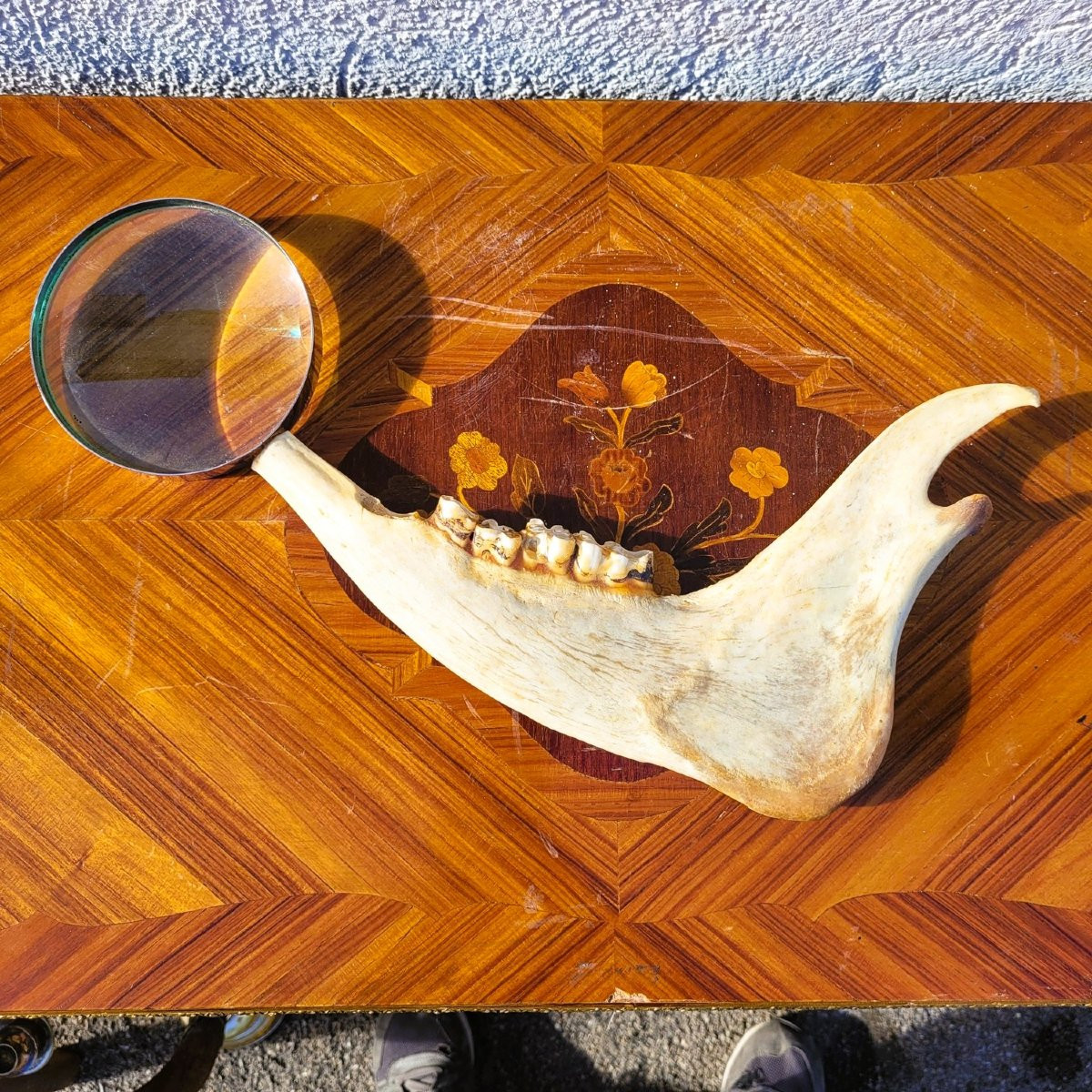 Gucci, ensemble d'objets en corne, XXème siècle-photo-6