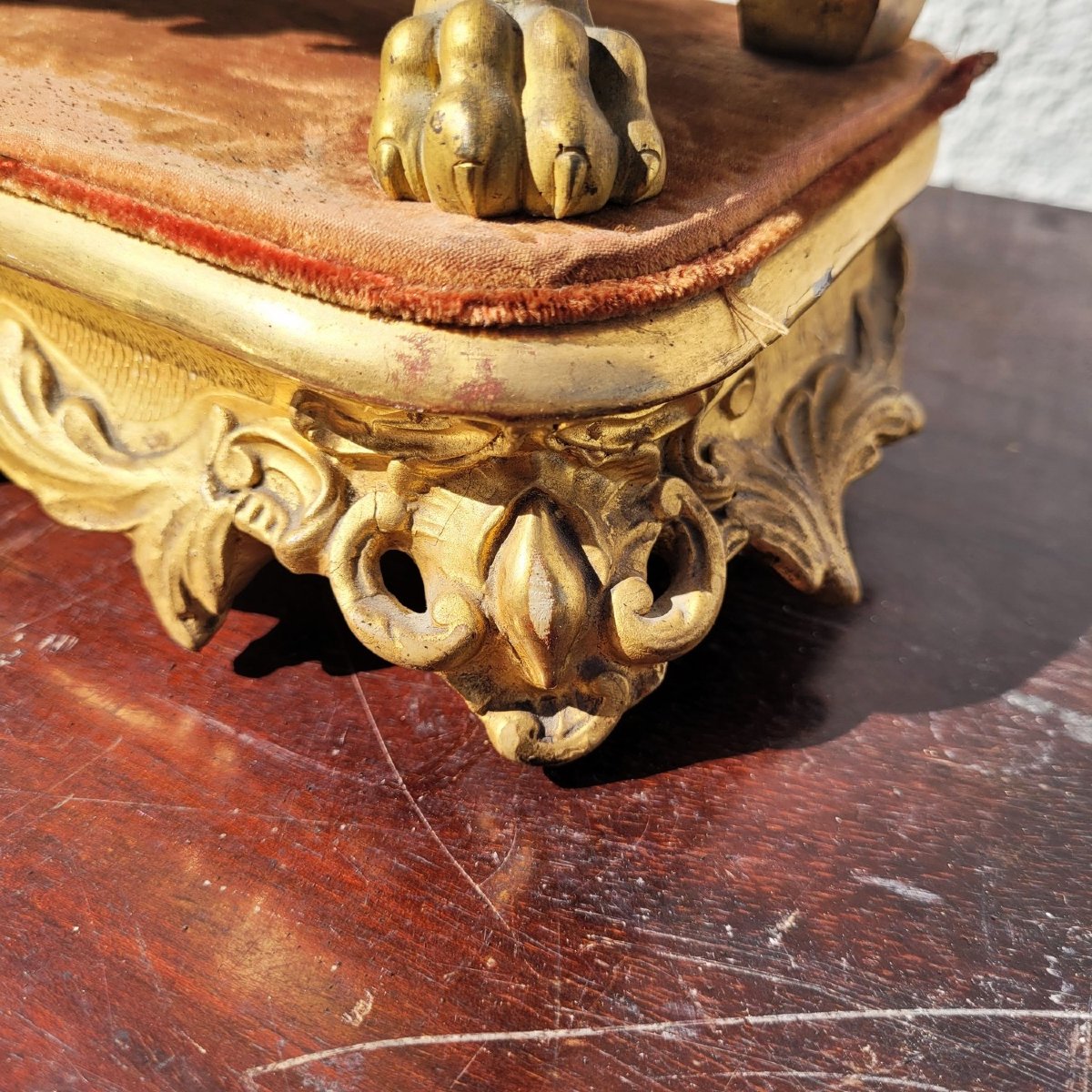 Napoleon On Horseback, Double Patina Bronze Clock, H40cm, 19th Century-photo-4