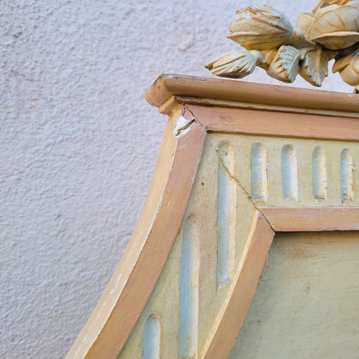 Large Lacquered Bed, L173cm, Late 18th/early 19th Century-photo-5