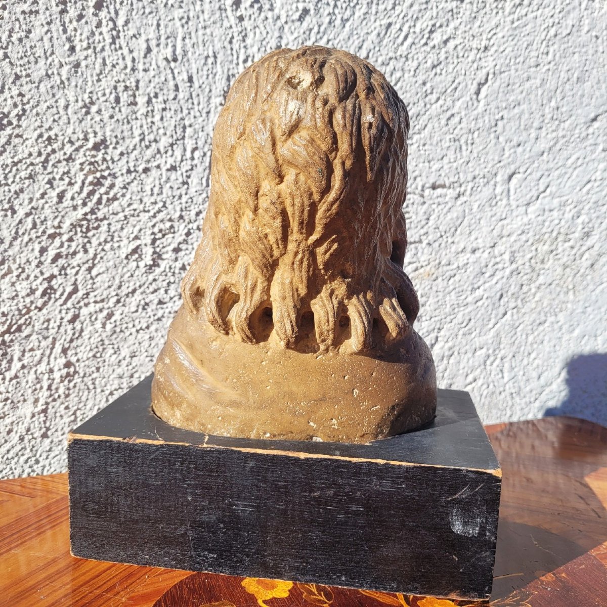 Carved Stone Bust, Italy, 15th Or 16th Century-photo-4