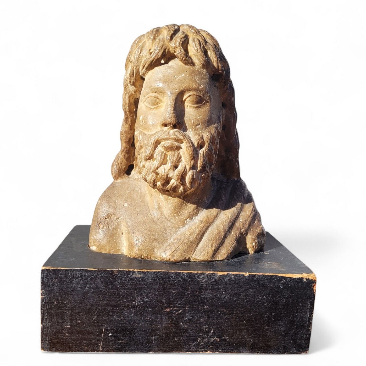 Carved Stone Bust, Italy, 15th Or 16th Century