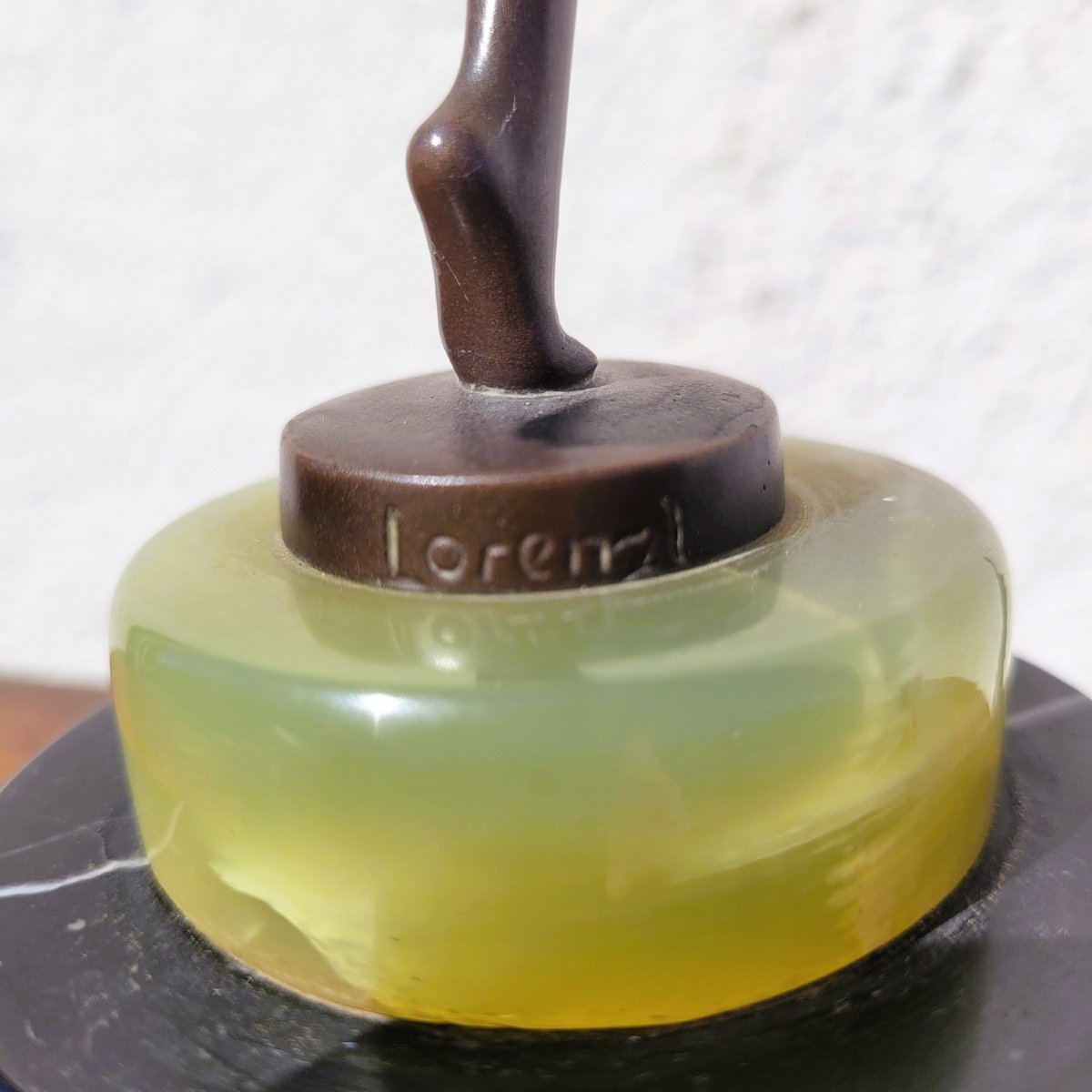 Lorenzl, danseuse en bronze, signée, Art déco, XXème siècle-photo-5