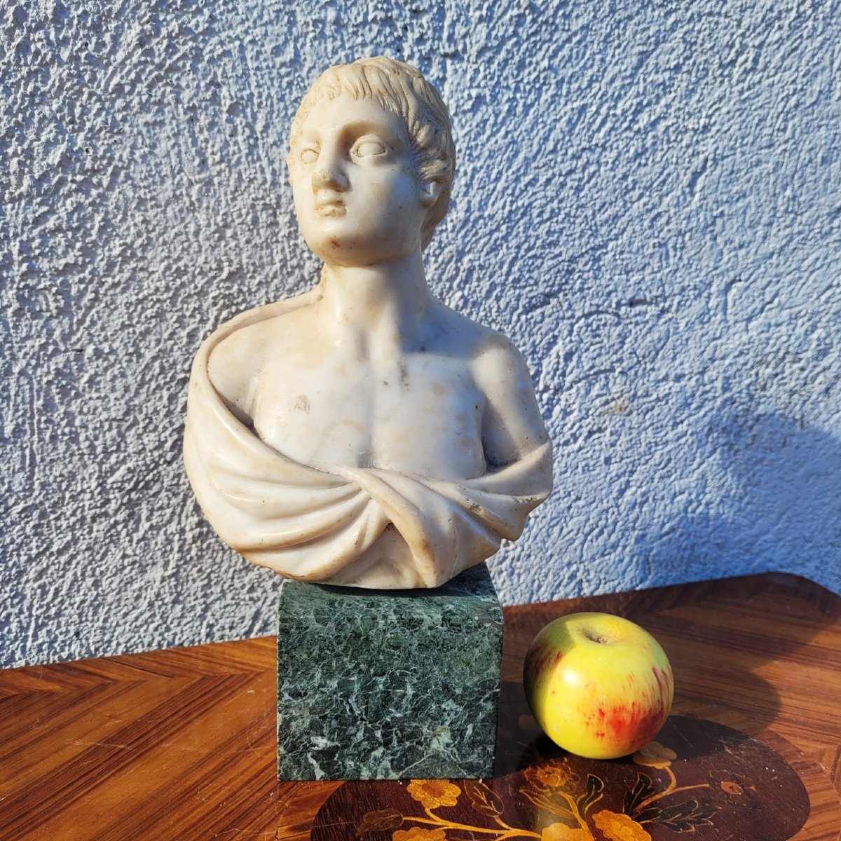 17th-century Marble Bust-photo-4