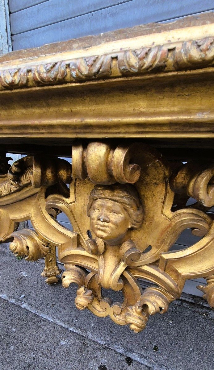 Large Center Table, L158cm, Piedmont, Louis XIV Period-photo-7