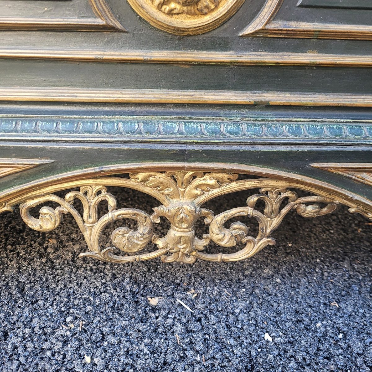 Grand candélabre H257cm, style gothique, début XIXème siècle-photo-4