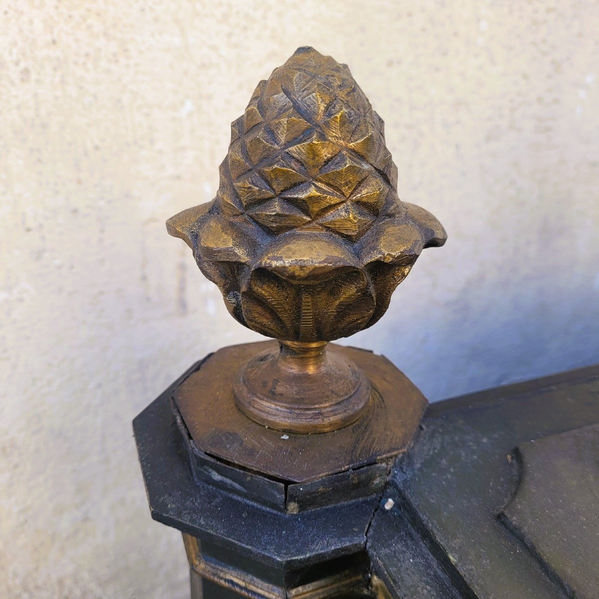 Grand candélabre H257cm, style gothique, début XIXème siècle-photo-5