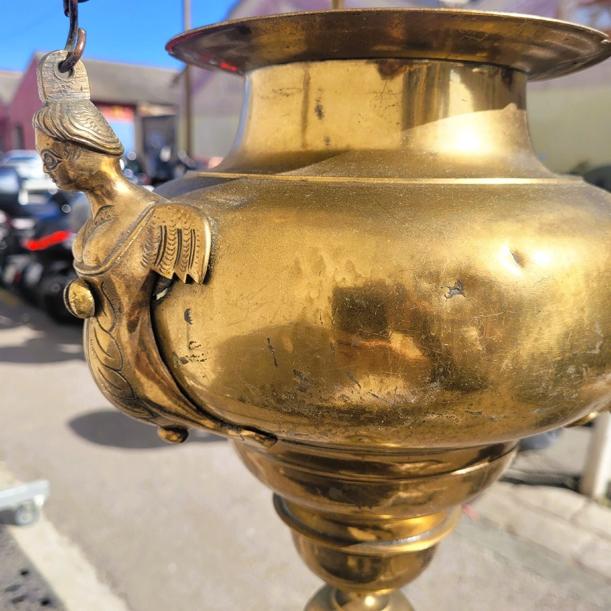 Sanctuary Lamp - Lantern, Probably 17th Century-photo-4