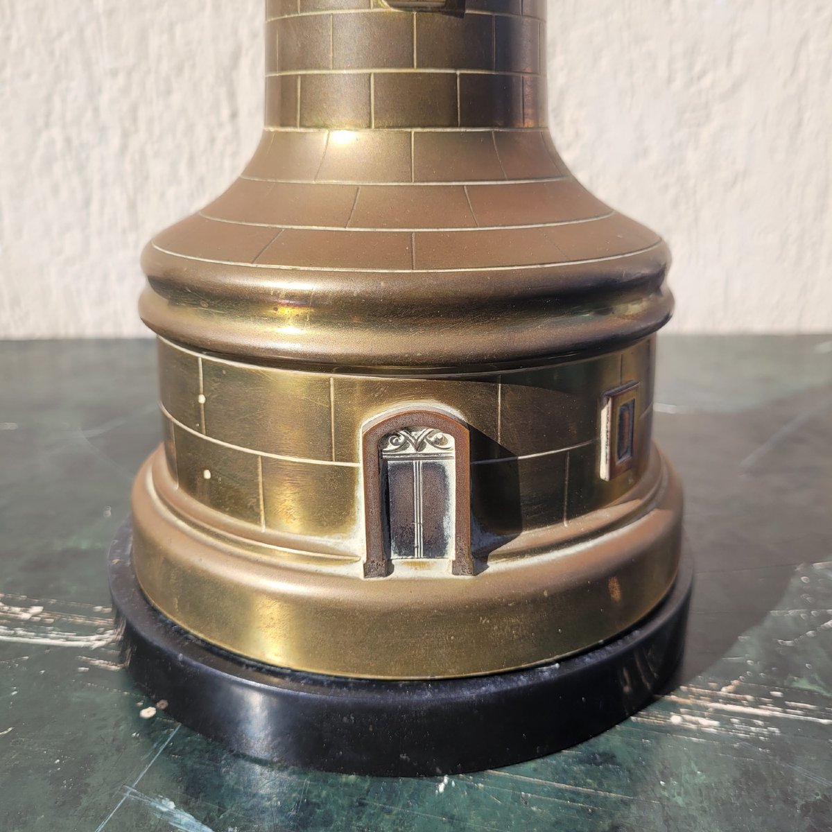 Bronze Lighthouse Clock, Italy, Late 19th–early 20th Century-photo-1