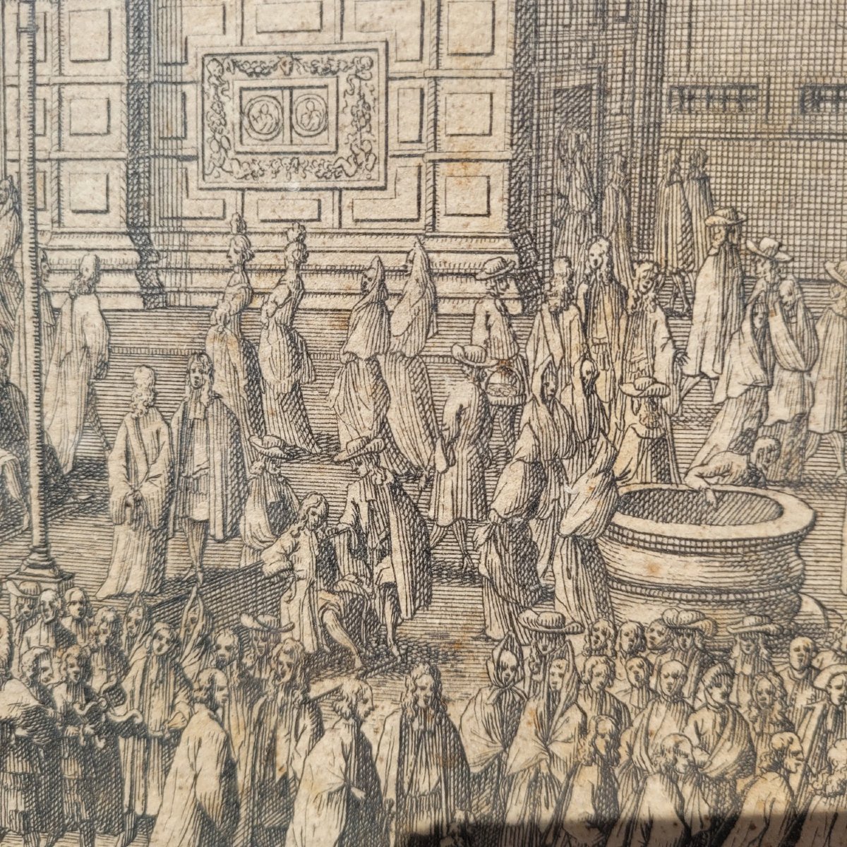 Vues de Venise, suite de 6 gravures encadrées, époque XVIII/XIXème siècle-photo-6