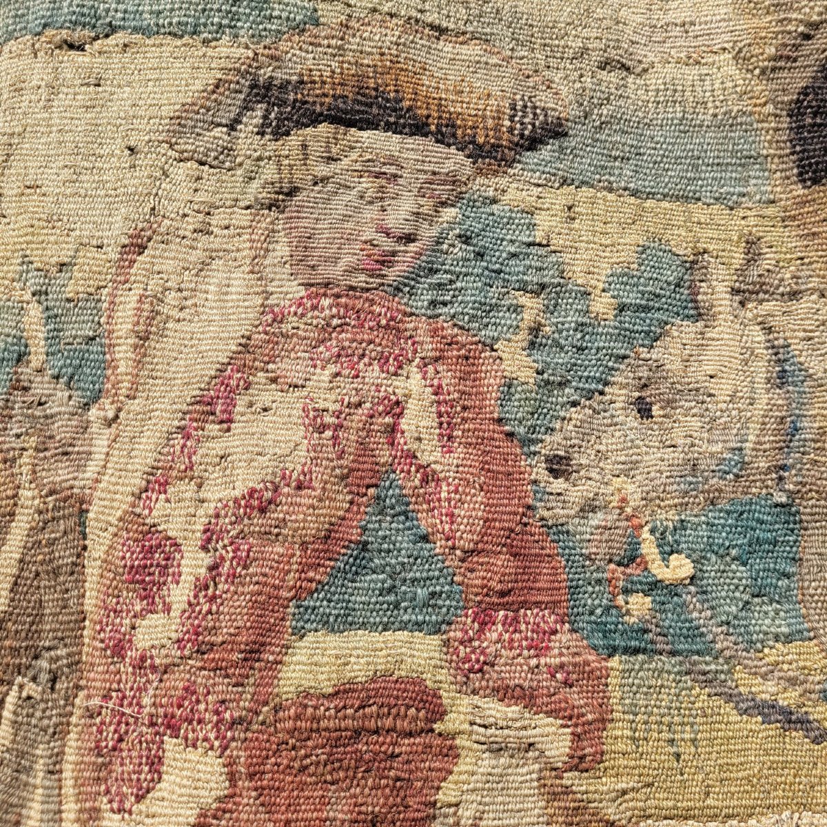 Courtly Procession, 246x368 Cm, Wool Tapestry, Late 17th–early 18th Century-photo-5