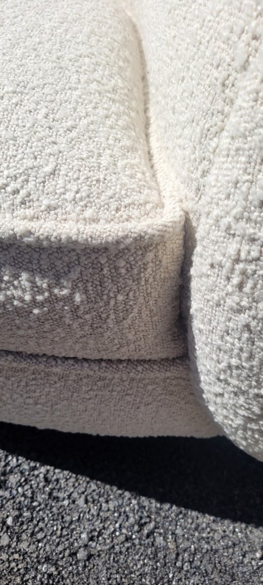 In The Style Of J. Royère, A Polar Bear-style Sofa-photo-4