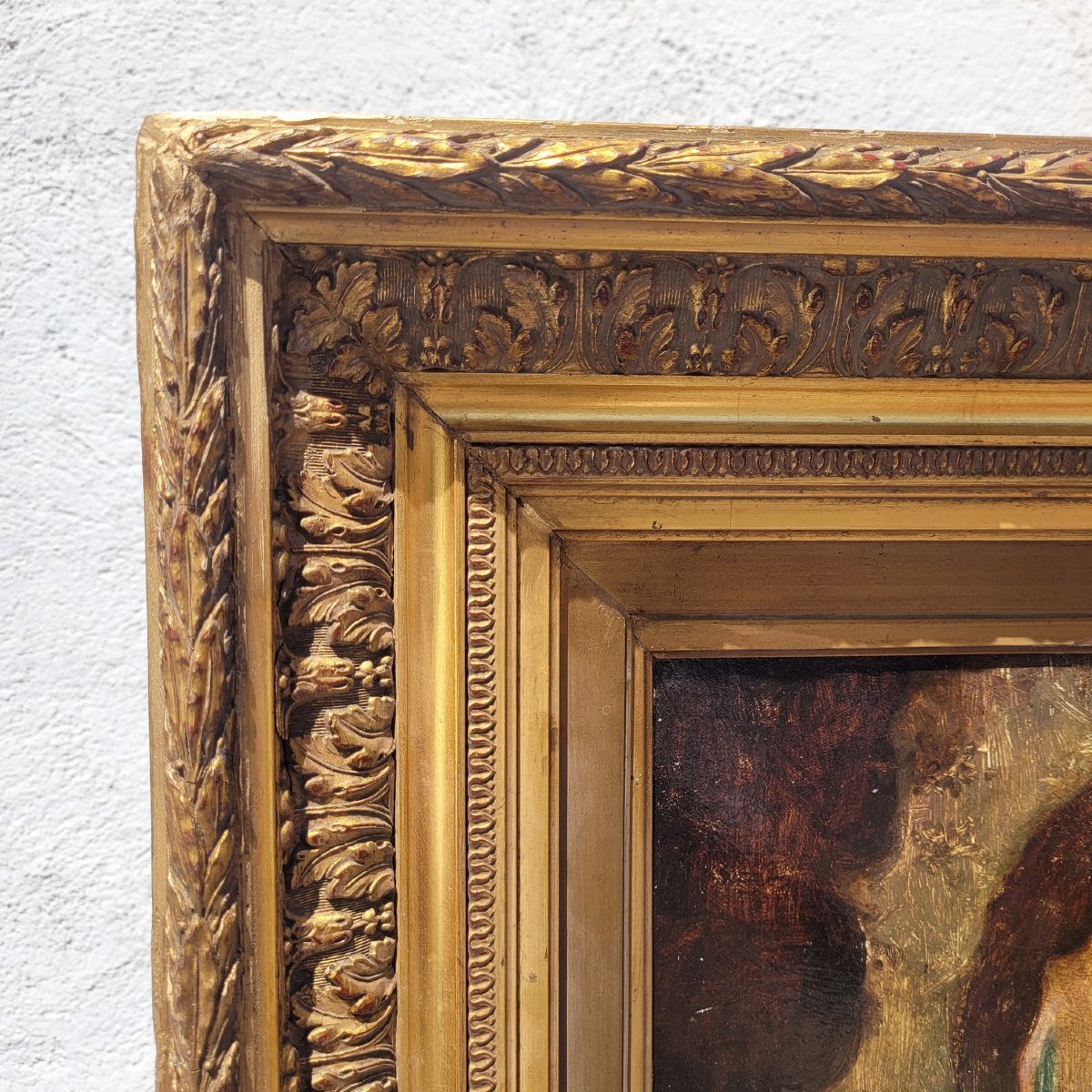 Mythological Scene, 135 X 107 Cm, Framed, Late 18th–early 19th Century-photo-3