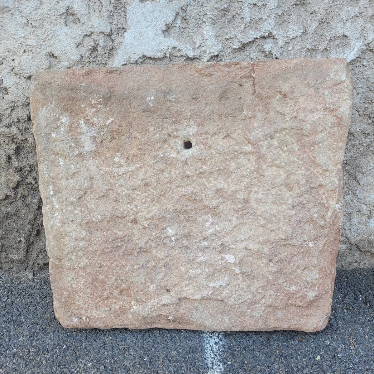 Rare bas-relief en pierre sculptée à l'antique, 1ere partie du XIXème siècle-photo-8