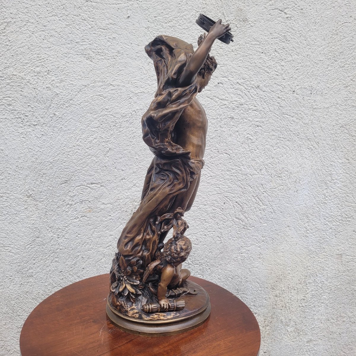 Jb Carpeaux, *the Spirit Of Dance*, H53 Cm, Bronze, 19th Century-photo-4
