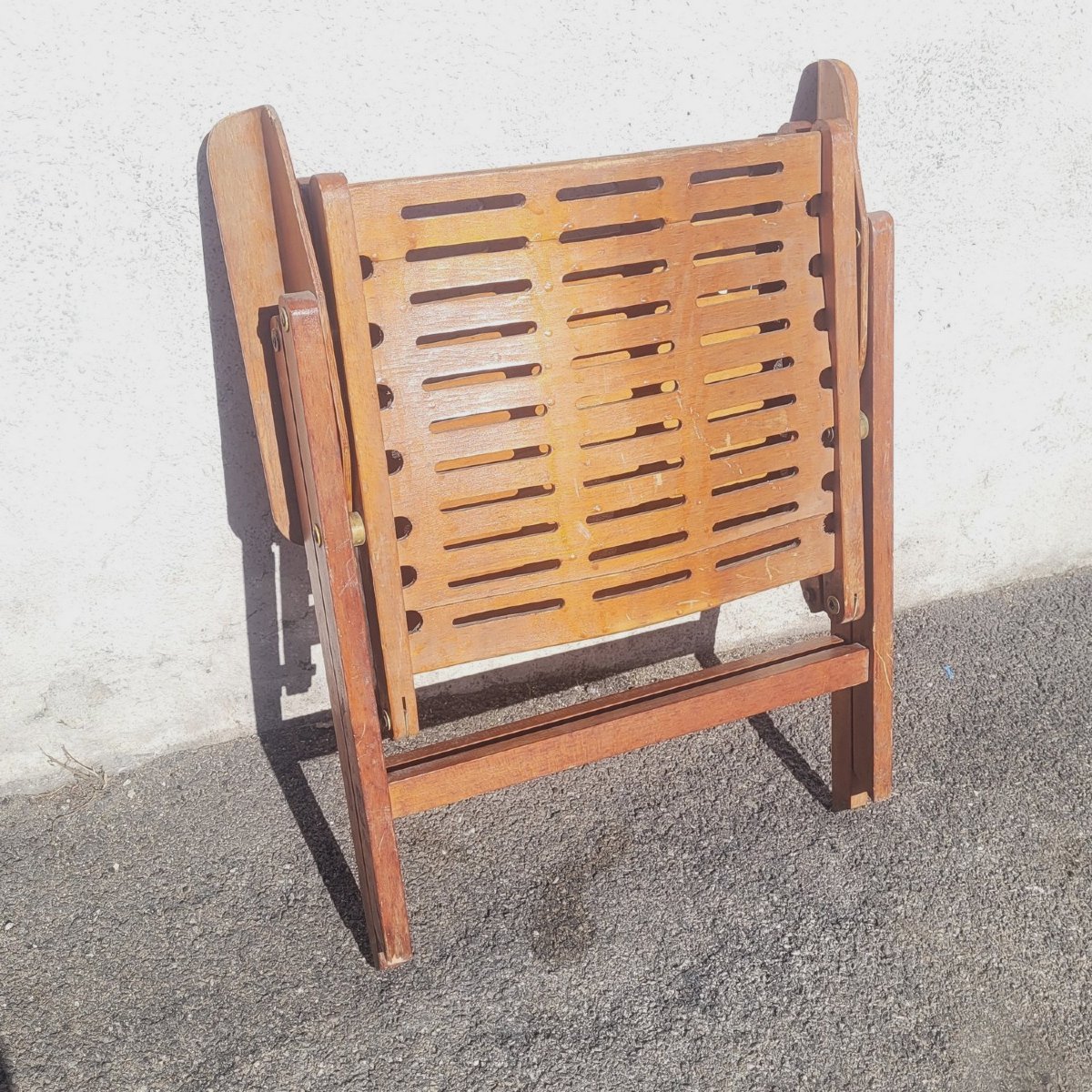  Niko Kralj, Série de 8 fauteuils pliants « Rex », années 1950/1970-photo-6