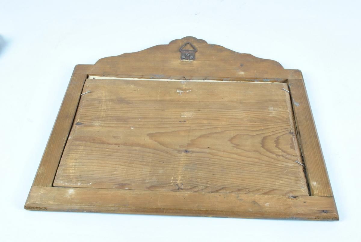 *special Offer* 2 Glass Painting ,18th/19th Early Century-photo-3